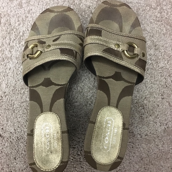 Coach Wedges - Picture 1 of 5